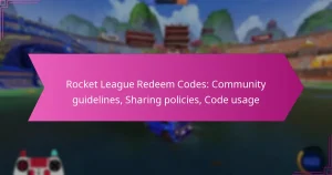 Read more about the article Rocket League Redeem Codes: Community guidelines, Sharing policies, Code usage