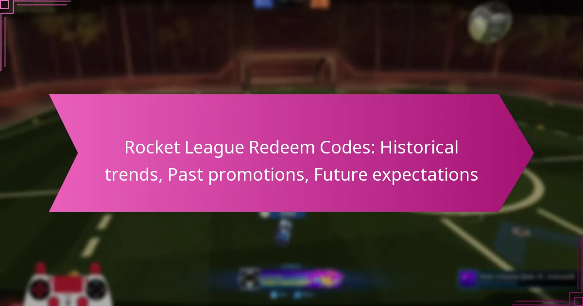 Read more about the article Rocket League Redeem Codes: Historical trends, Past promotions, Future expectations
