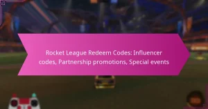 Read more about the article Rocket League Redeem Codes: Influencer codes, Partnership promotions, Special events