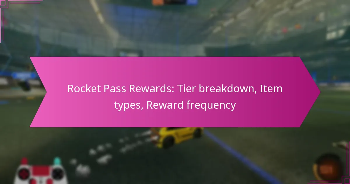 Read more about the article Rocket Pass Rewards: Tier breakdown, Item types, Reward frequency
