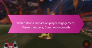 Read more about the article Twitch Drops: Impact on player engagement, Viewer numbers, Community growth