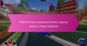 Read more about the article Twitch Drops: Seasonal themes, Special events, Unique rewards